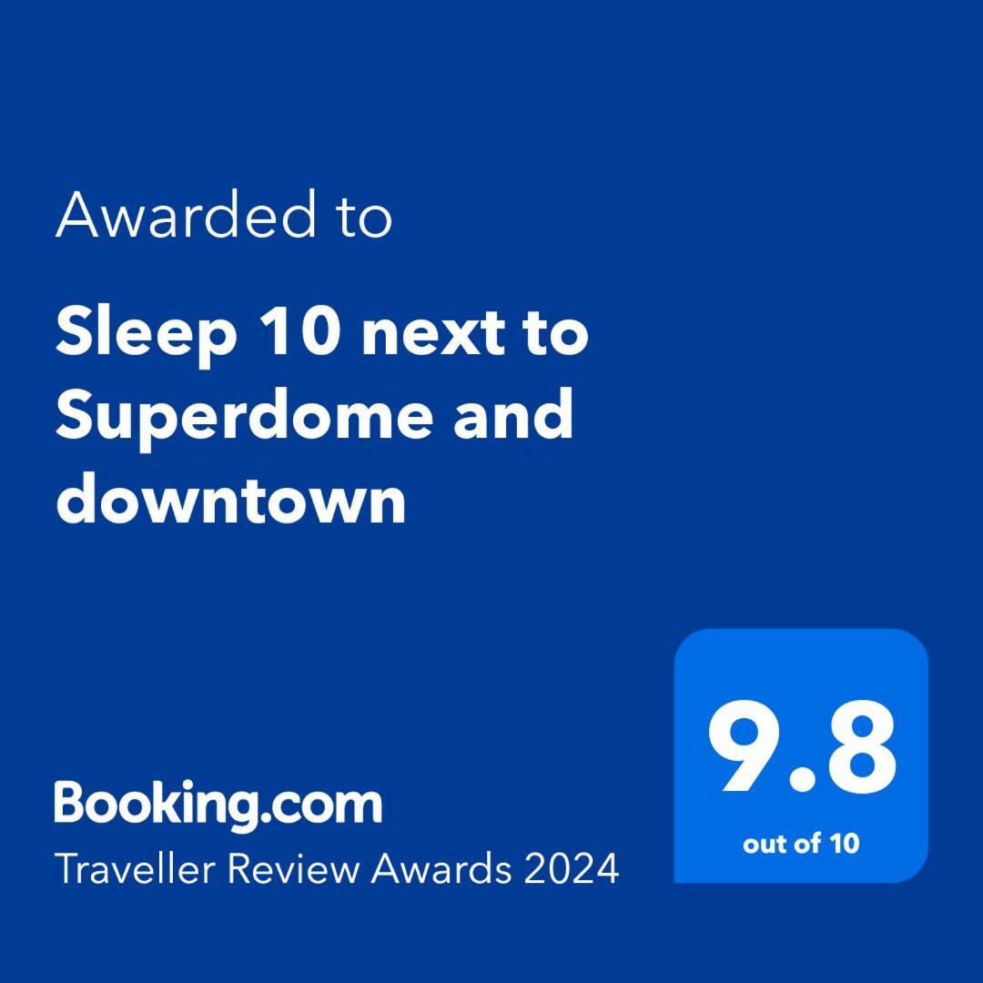 Вилла Sleep 10 Next To Superdome And Downtown Новый Орлеан Экстерьер фото